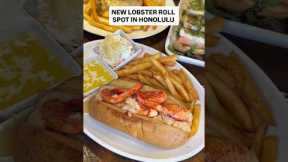 NEW LOBSTER ROLL SPOT IN HONOLULU #food #shorts #oahu
