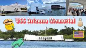 OAHU HAWAII: USS Arizona Memorial Experience +Pearl Harbor National Memorial+ WALKING TOUR