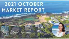 2021 October Real Estate Market Report on the Big Island, Hawaii
