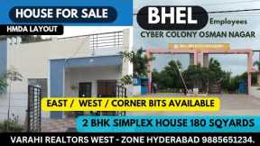 BHEL Employees Cyber Colony Osman nagar Hyderabad Drone view 