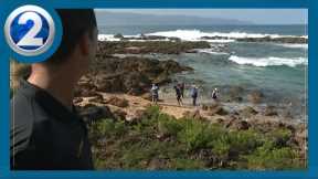 First responders urge beachgoers to heed warnings as largest swell of winter season coming this week