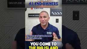 1.8 Million Acres of Land in Hawaii Are Owned by ONLY 4 Landowners? 🤯 #hawaiirealestate #shorts