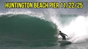 Offshore Morning at The Huntington Beach Pier! (November 22nd 2025 RAW Video)