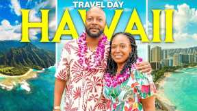 Flying to Oahu! Our First Day in Hawaii 🇺🇸 | Hilton Waikiki + Epic Luau Night