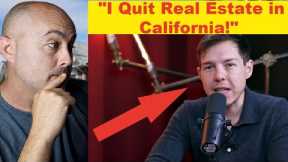 Milllionaires are Quitting Real Estate in California! (Exodus)
