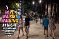 I Love Waikiki Walking at Night |
