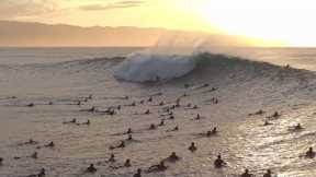 BIGGEST CROWD AT PIPELINE IVE EVER SEEN (SKETCHY)