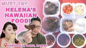 Award Winning HAWAIIAN FOOD: Helena's Hawaiian Food! || [Honolulu, Oahu] Eat Like a Local!