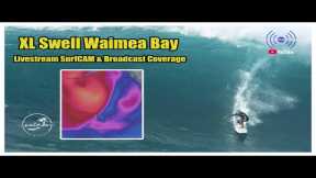 XL Swell Waimea Bay “Happening Live Now!” Nov 30, 2025