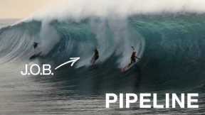 Pipeline epic conditions - 12.4.25 surfing full highlights