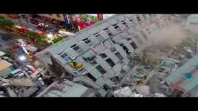 People run away, buildings are collapsed! A powerful earthquake rocks Japan