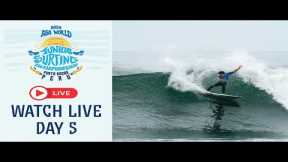 LIVE NOW!  - Competition Day 5 - 2025 ISA World Junior Surfing Championship