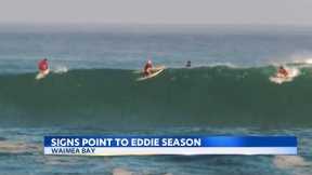 Signs Point to Eddie Season as Waimea Bay gets 20 foot waves