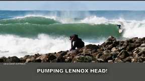 Surfing Lennox Head Clean & Pumping!