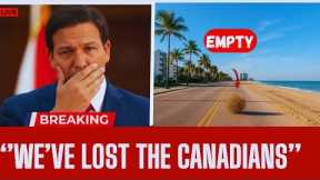 MILLIONS Are Leaving: Florida Governor PANICS After Canadian Snowbirds Leave Florida!