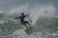 Surfers at Sharp Park Beach, Pacifica 