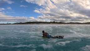 BODYBOARDING HAWAIIAN SANDBARS | NORTH BEACH SESH