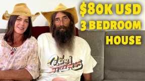 They Bought a 3 Bedroom House for $80,000 USD!