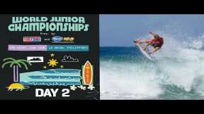 🔴 LIVE - WSL World Junior Championships Philippines presented by Purefoods and Magnolia - Day 2