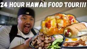 24 HOUR HAWAII FOOD TOUR!!!