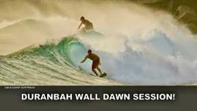 TODAY! Surfing The Crowded, Hazy Duranbah Wall Dawn Session! Saturday 31st January 2026