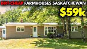 17 Dirt-Cheap Farmhouses with Land in Saskatchewan, Canada!