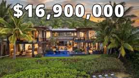Hawaii Dream Home Tour | $16.9M Island Oasis with Diamond Head Views | Property Goals | 2025