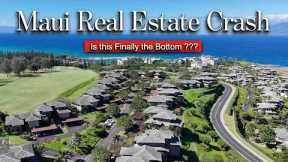 Maui Condo Market Crashed 34% — Is This Finally the Bottom ???