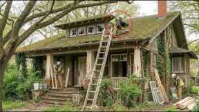 Abandoned-Looking House to Beautiful Family Home