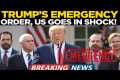 Donald Trump Declares Emergency LIVE