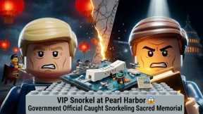 VIP Snorkel at Pearl Harbor 😱 Government Official Caught Snorkeling Sacred Memorial | New IRAN Lego|
