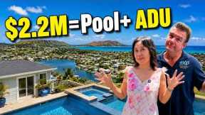 Living in Kailua Hawaii: pool house with a legal ADU in the back.