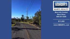 Land For Sale Ocean View HAWAII Real Estate $11000 on 1.032 Acre by Mark Shaw
