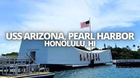 Exploring USS Arizona Memorial in Pearl Harbor, Honolulu, HI Walking Tour #ussarizona #pearlharbor