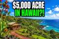 The Cheapest Land in Hawaii Costs $5