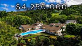 Touring a $4.25M Hawaii Paradise on 3+ Private Acres