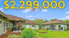 Hawaii Luxury Real Estate - 4-car garage, Home Theater, Solar PV, and an Entire Guesthouse
