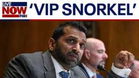 Kash Patel took 'VIP snorkel' trip at Pearl Harbor memorial: RPT