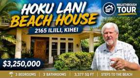 Inside a $3.25M Kihei Beach House | Hoku Lani Walkthrough Tour 2165 Iliili Rd