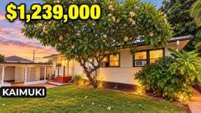 $1.24M Buys a Finished House, Not a Big Lot: Kaimuki Home Tour, Honolulu | Oahu Home Tours
