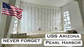 Pearl Harbor Visit USS Arizona Memorial Experience - Oahu Hawaii Travel Vlog