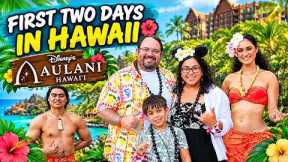 We Made It to Aulani! 🌺 Our First Two Days at Disney’s Hawaii Resort + Luau + Lazy River CLOSED