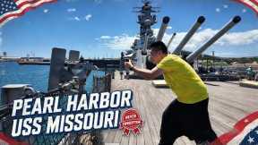 Exploring Pearl Harbor & Touring Inside the USS Missouri! ⚓️